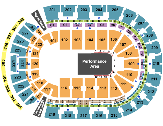 Nationwide Arena Cirque Soleil Seating Chart